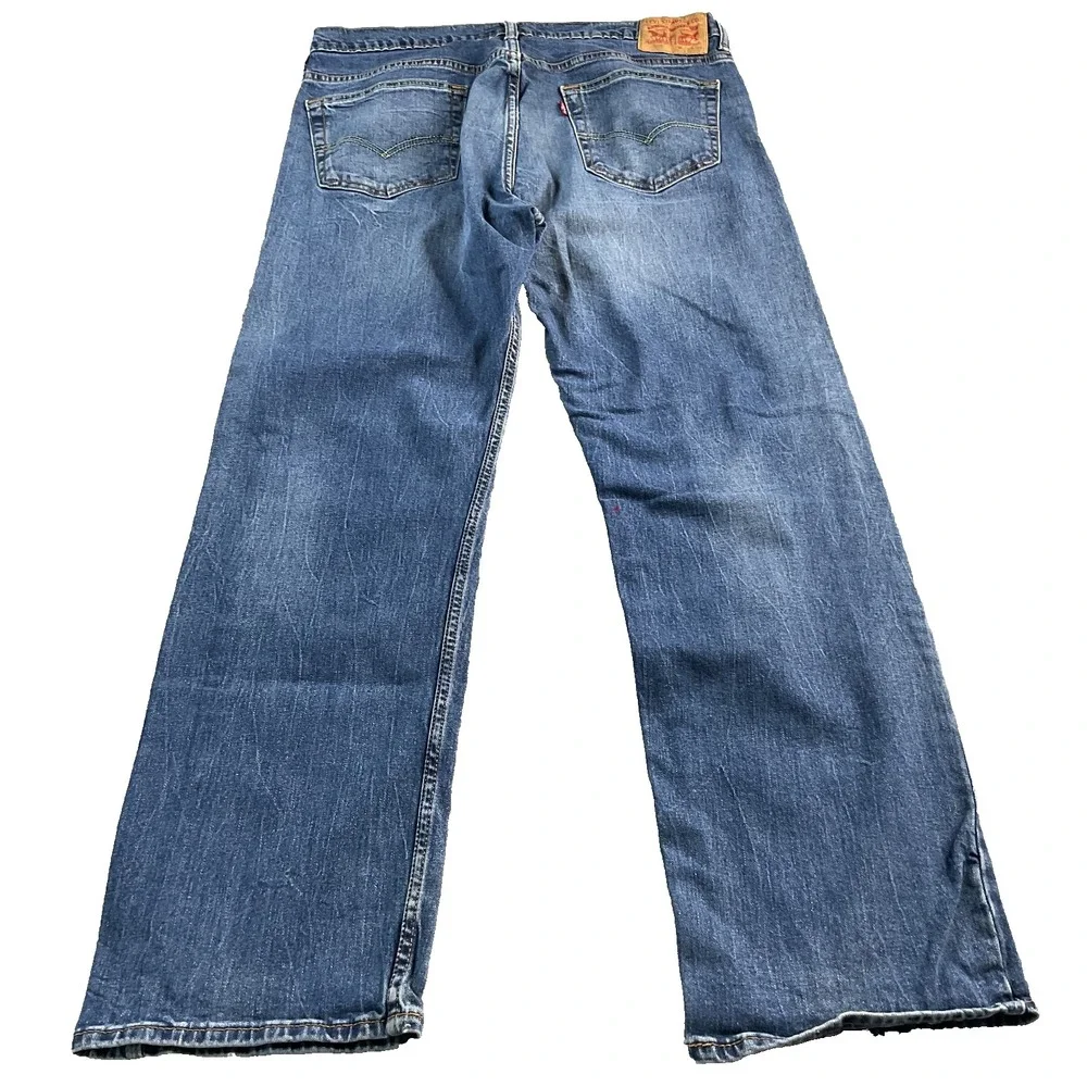 Levi's Jeans Men's Blue 569 Loose Straight Relaxed Fit Size 36x31‎ Comfort Retro